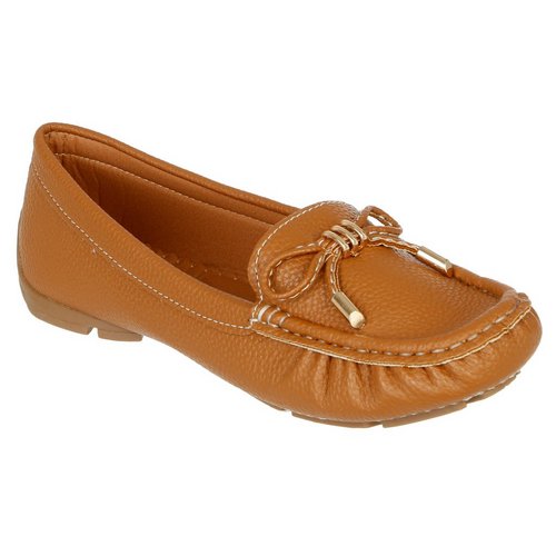 Women's Jimmi Faux Leather Loafers - Tan