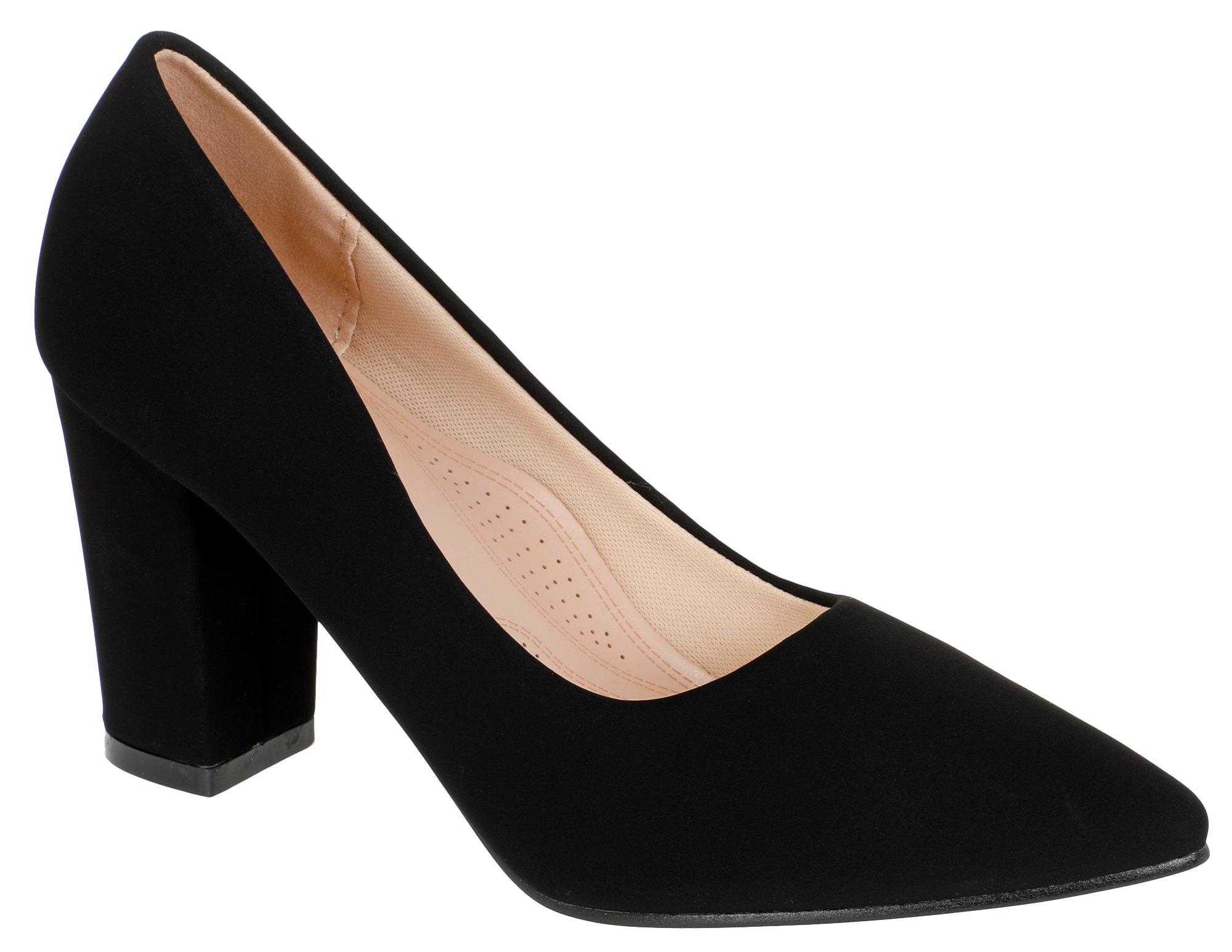 Women's Songful Block Heels - Black