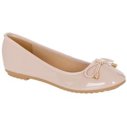 Women's Comfort Faux Leather Dorothy Flats - Pink