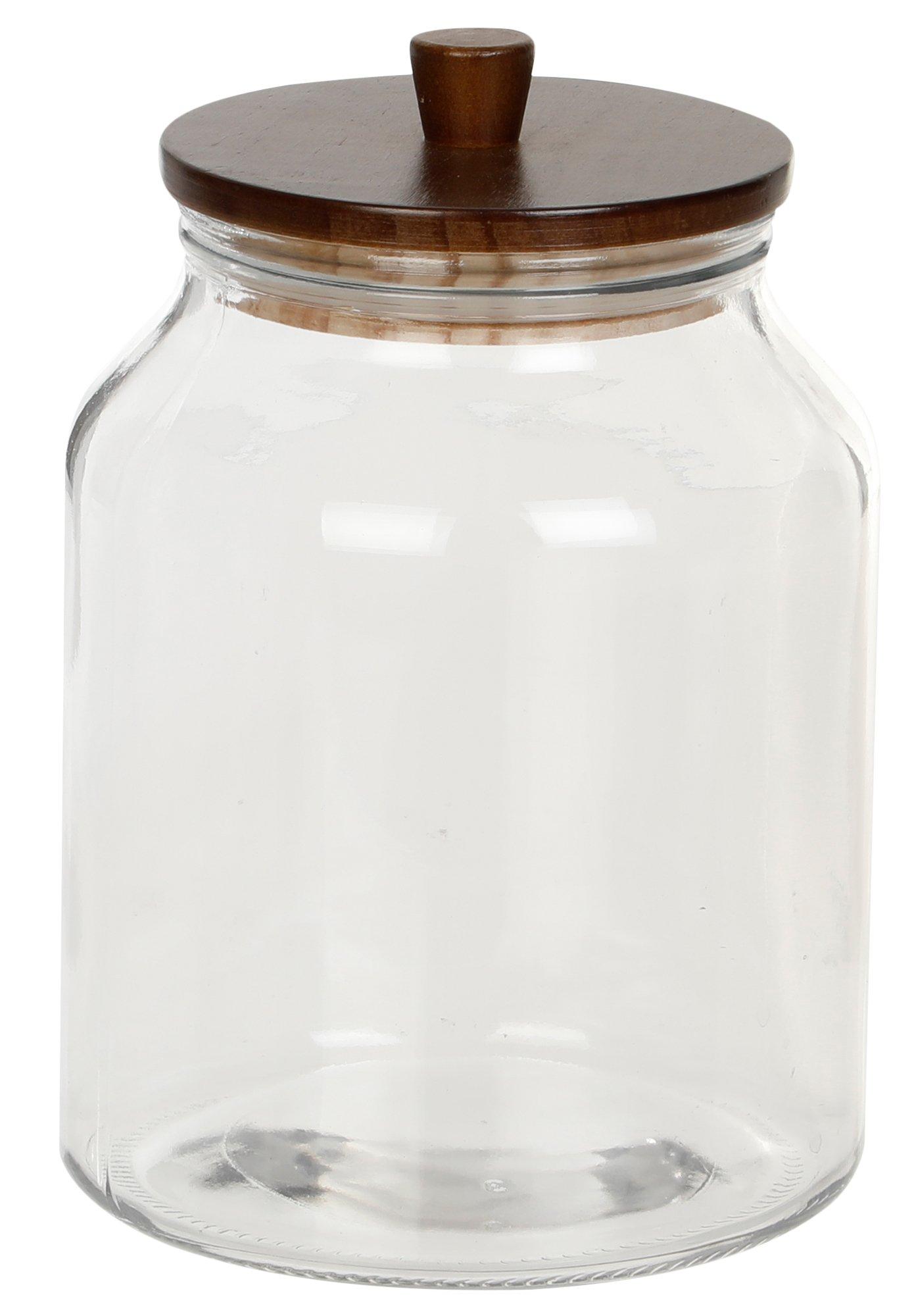 Decorative Glass Canister