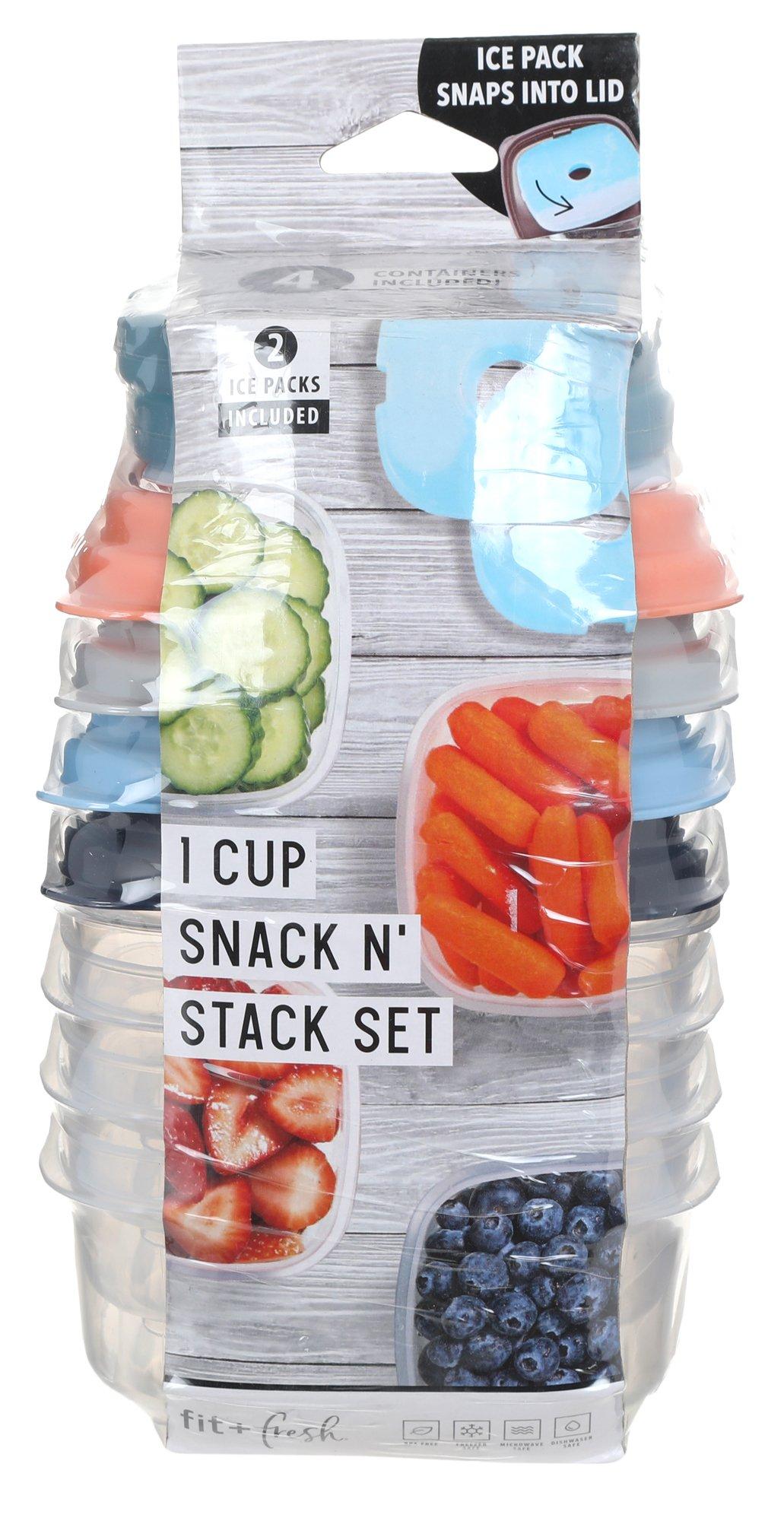 4 Pk Food Storage Containers