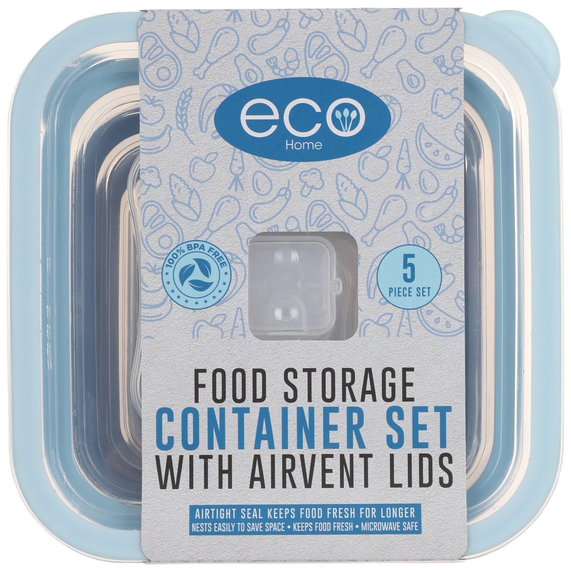 5 Pk Food Storage Containers
