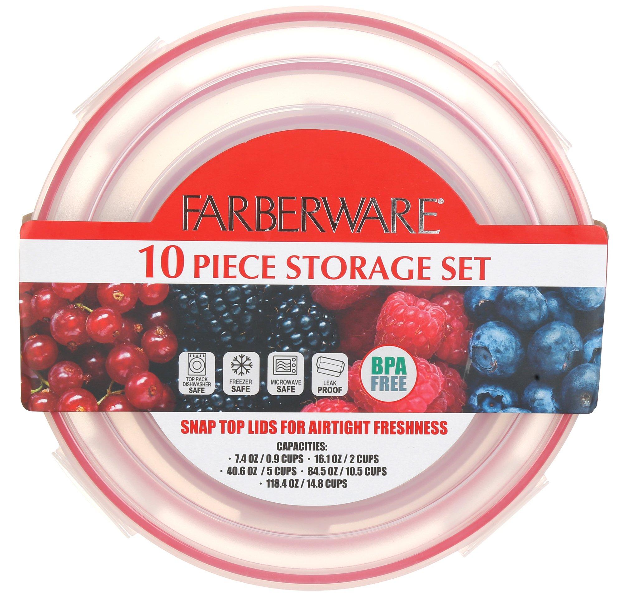 10 Pc Food Storage Set
