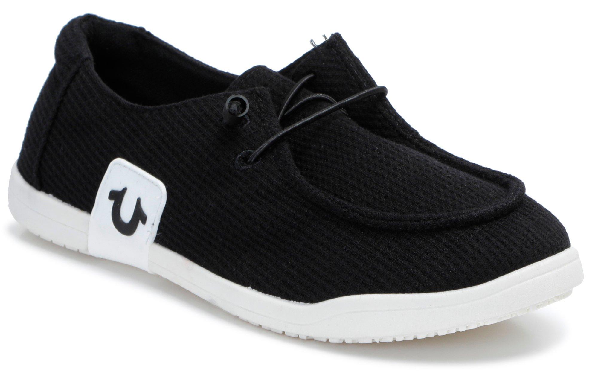 Women's Solid Knit Slip Ons