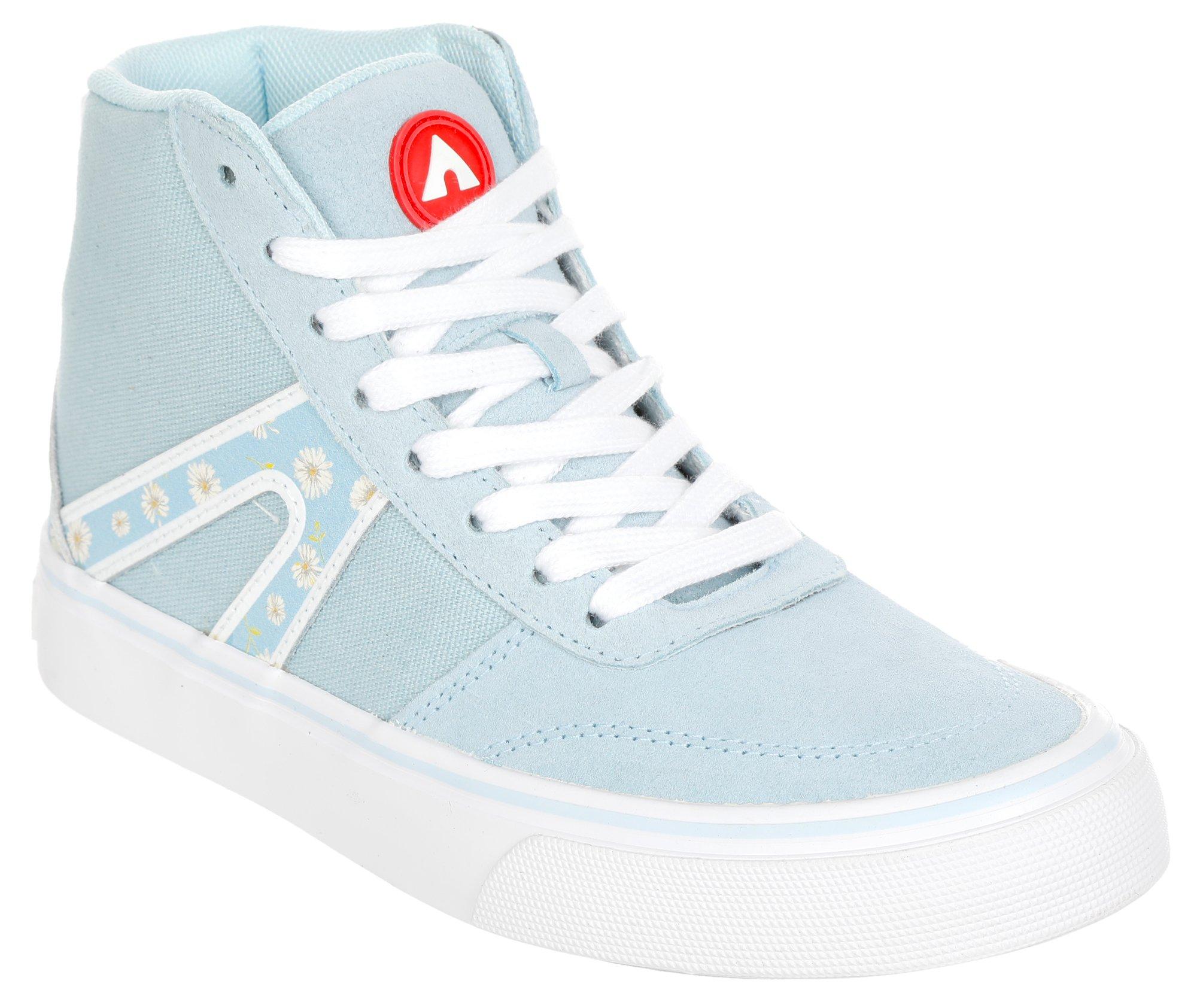 Women's Floral Varial High Top Sneakers - Blue