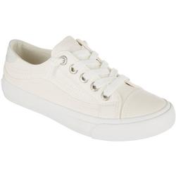 Women's Faux Leather Casual Sneakers