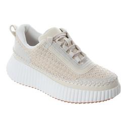 Womens Knit Canvas Sneakers