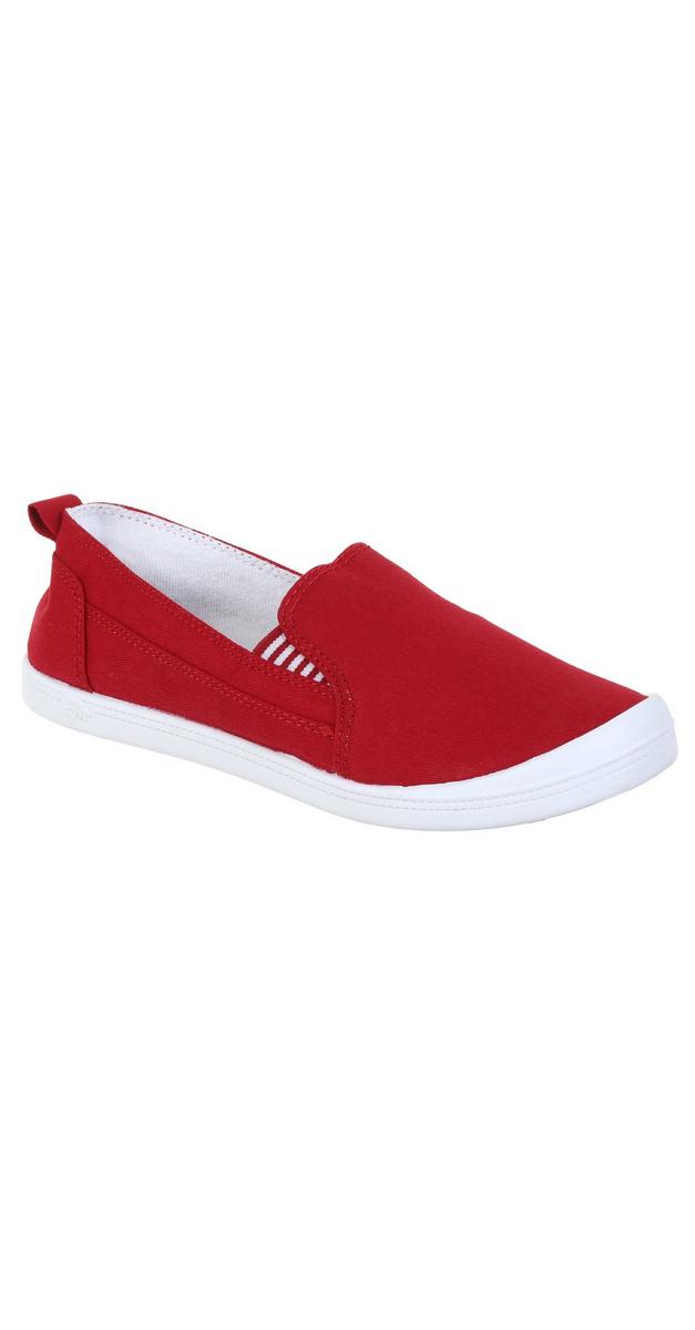 Women's Carlin Canvas Slip-Ons - Red | bealls