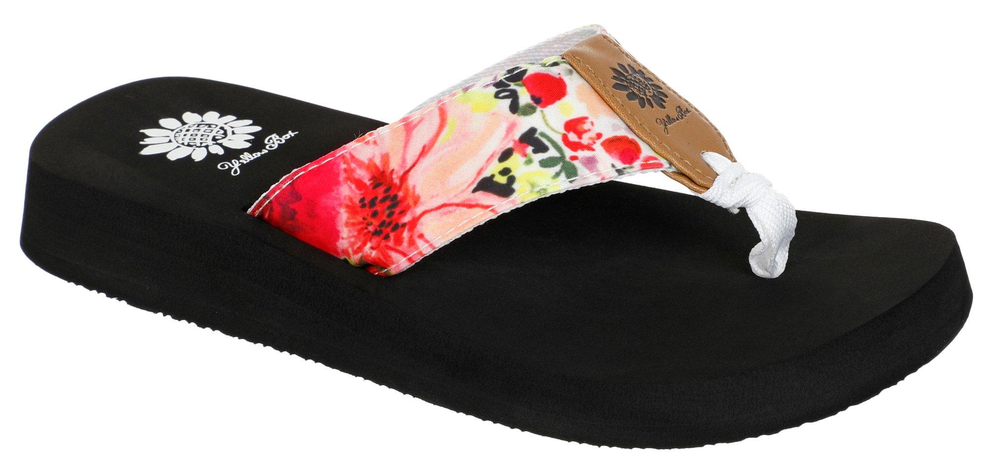 Belk yellow box cheap flip flops sale