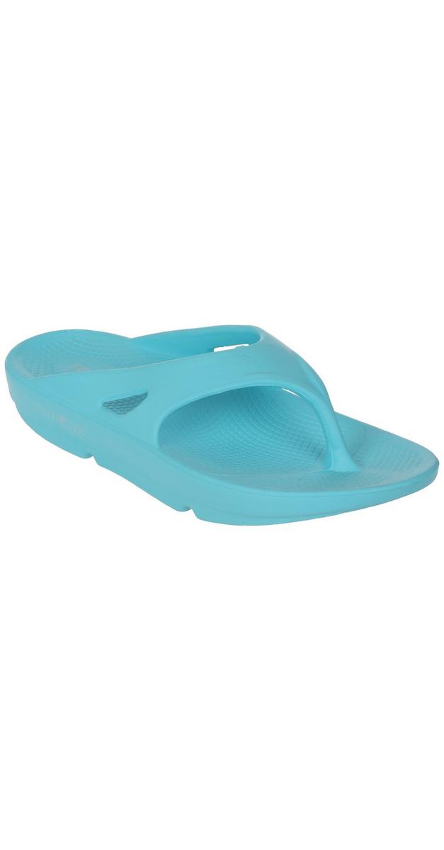 Women's Wave Comfort Flip Flops Blue bealls