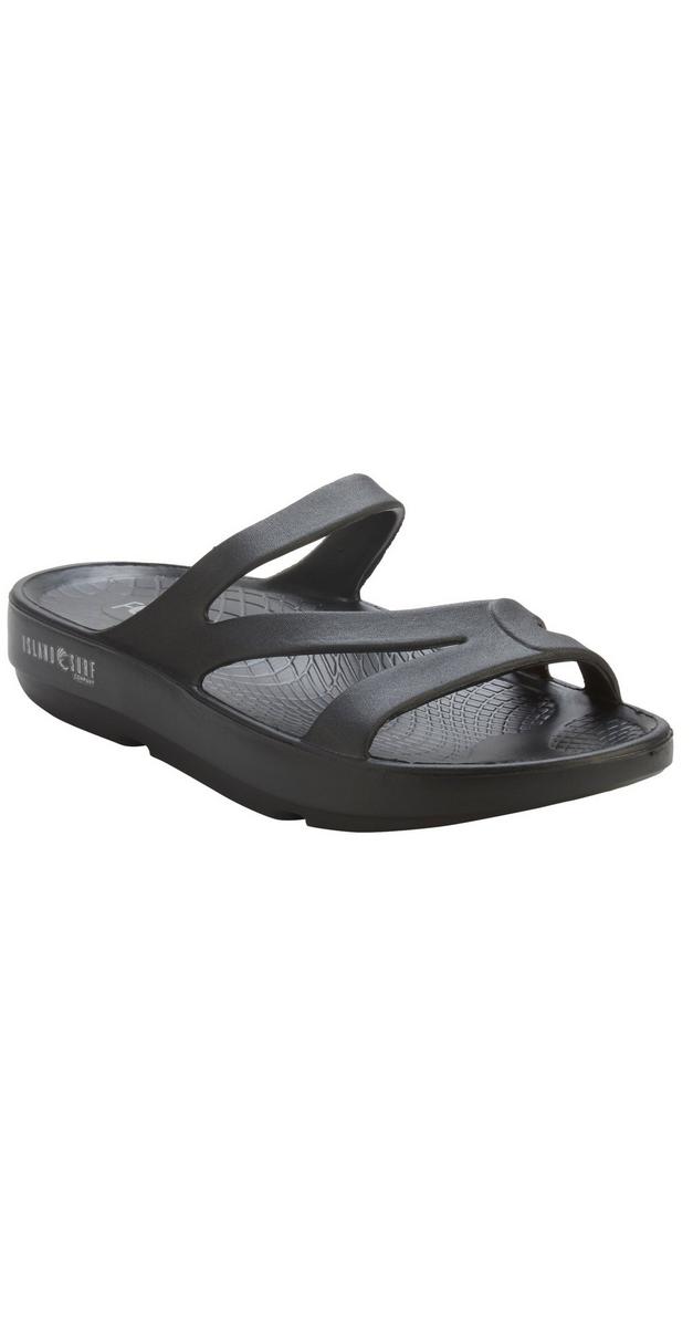 Women's Coral Foam Slides - Black | bealls