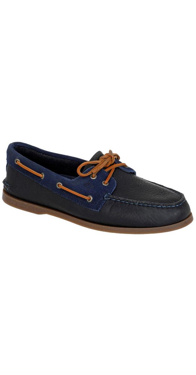 Men's Leather Boat Shoes - Navy | bealls