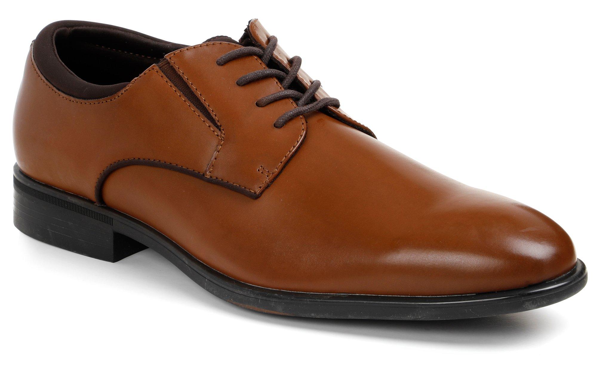 Men's Solid Lace Up Dress Shoes