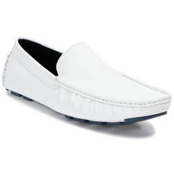 Men's Solid Textured Loafers
