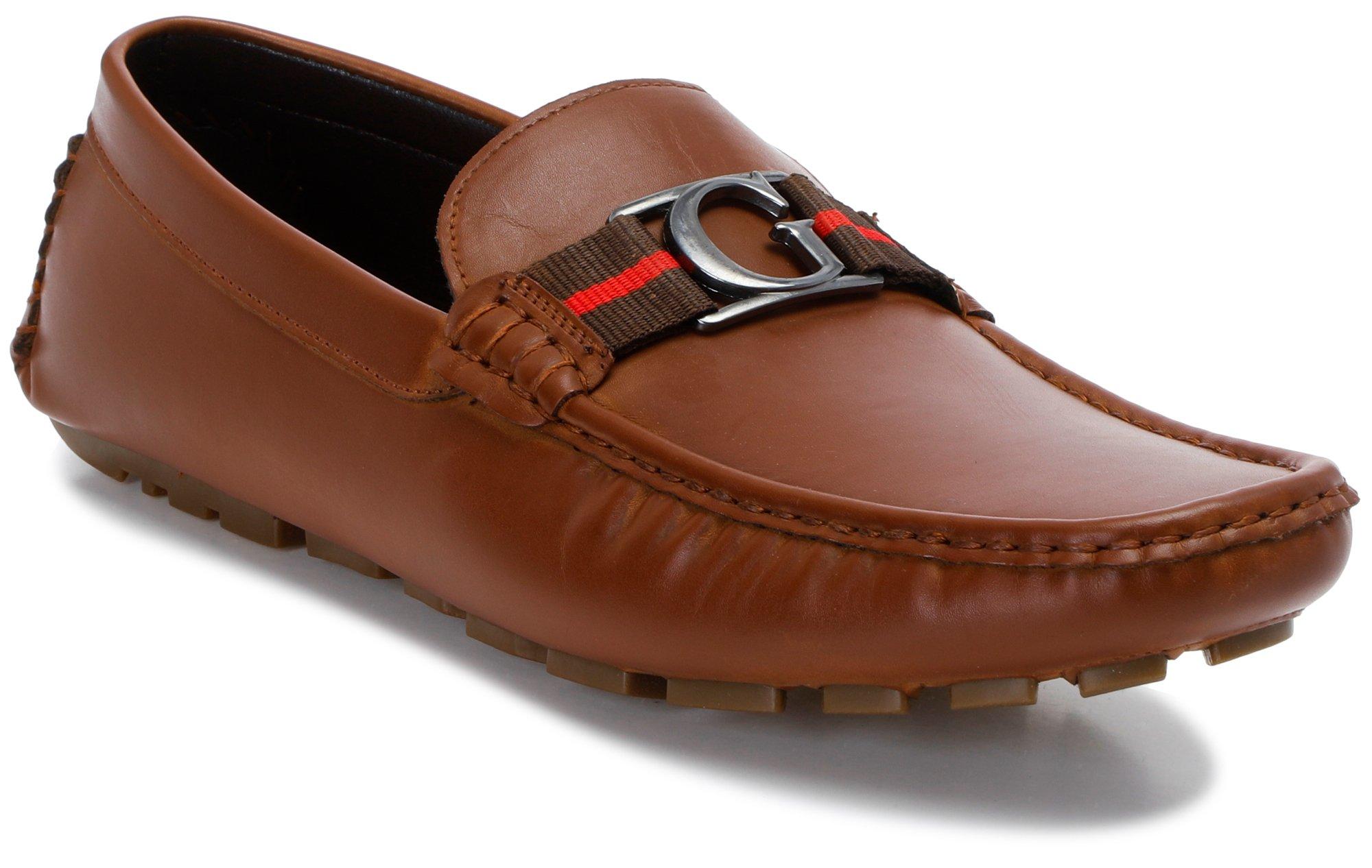 Men's Faux Leather Loafers