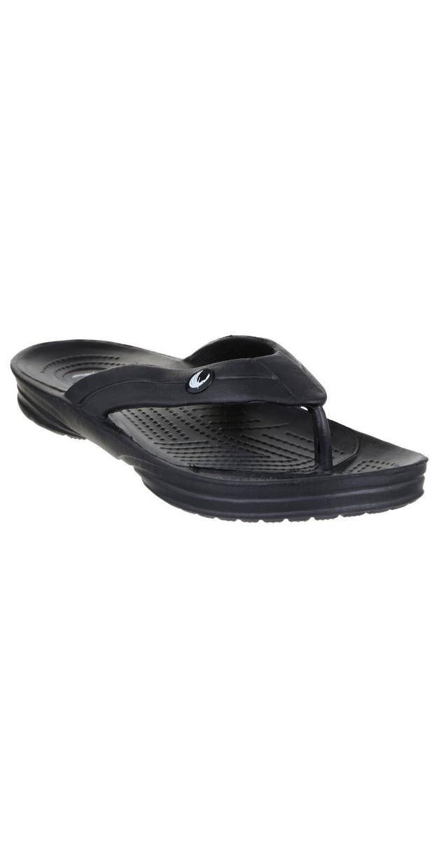 Men's Ease Molded Flip Flops Black bealls