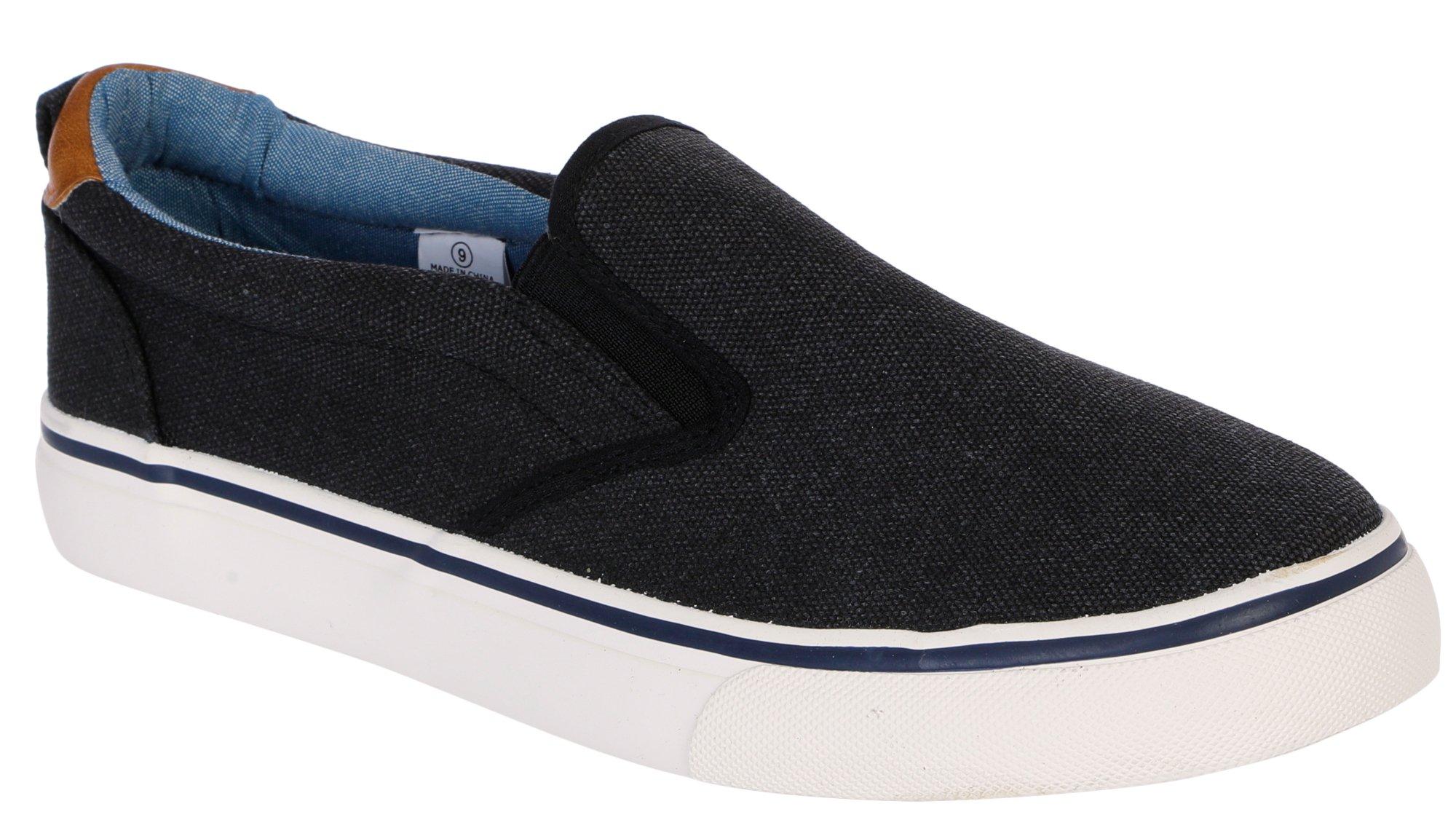 Faded glory men's clearance canvas slip on shoe