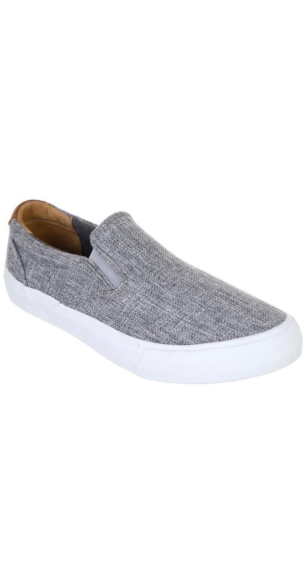 Men's Pax Canvas Slip-Ons - Grey | bealls