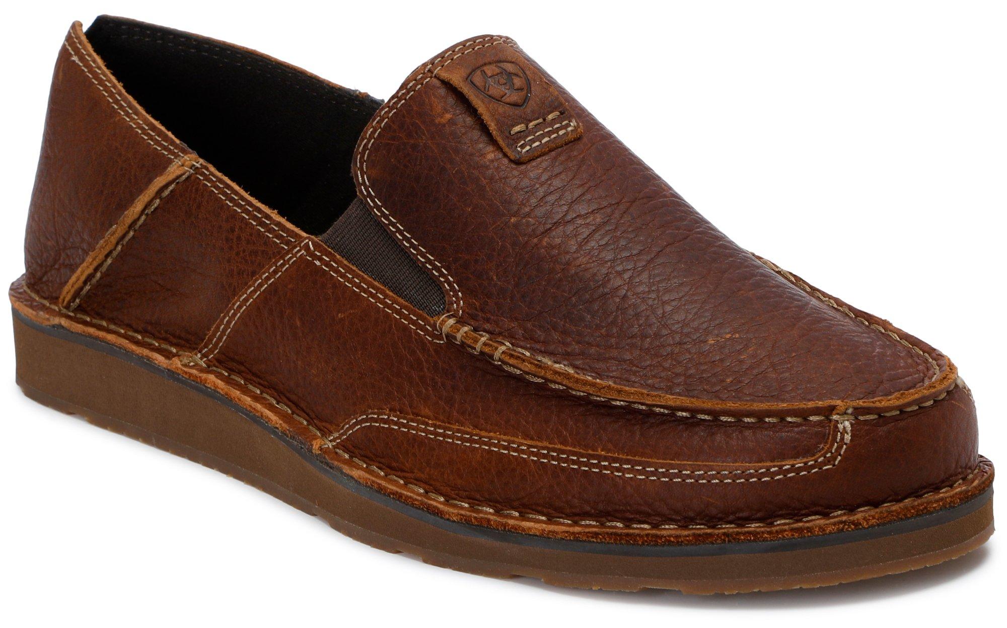 Men's Faux Leather Slip Ons
