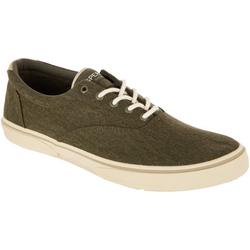 Men's Solid Canvas Casual Sneakers