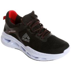 Men's Solid Knit Athletic Sneakers