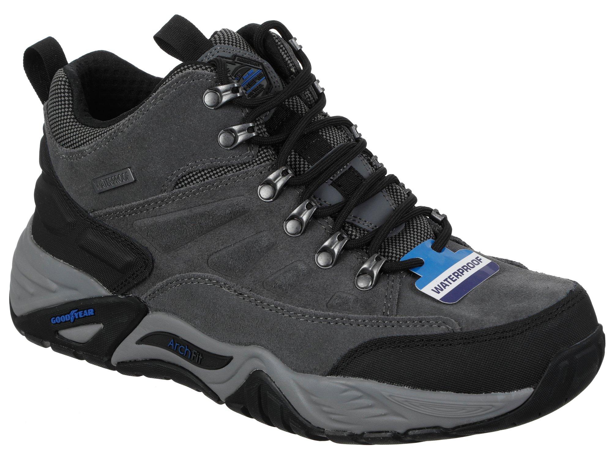 Men's Waterproof Outdoor Hiking Boots - Black