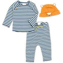 Baby Boys 3 Pc Stripe Pants Set