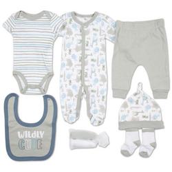 Baby Boys 9 Pc Pajama Set