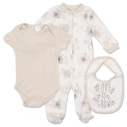 Baby Girls 3 Pc Pajama Set
