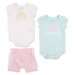 Baby Girls 3 Pc Shorts Set