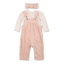 Baby 3 Pc Overall Pants Set