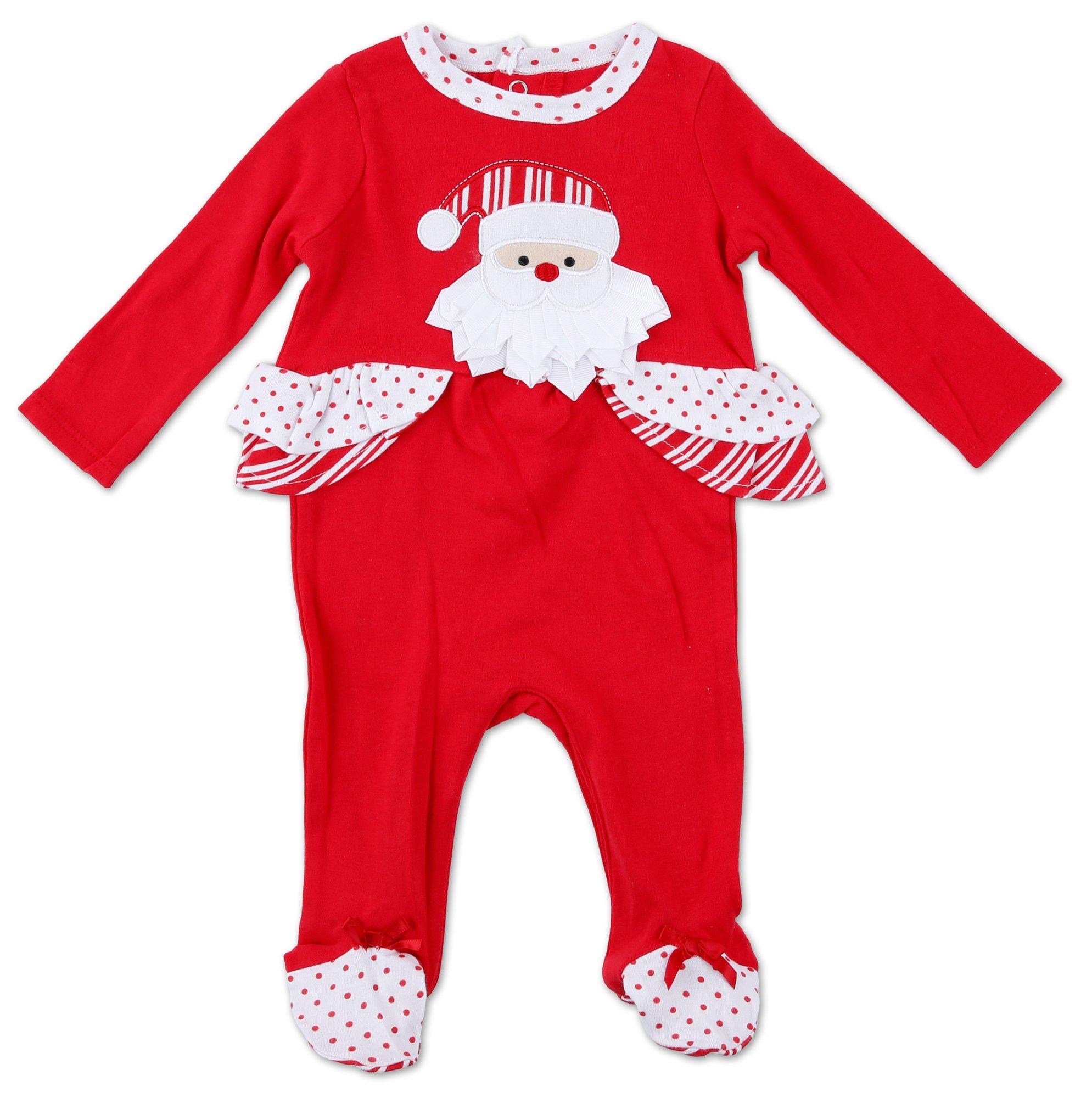 Baby Girls Santa Jumpsuit