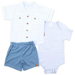 Baby Boys 3 Pc Shorts Set