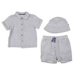 Baby Boys 3 Pc Shorts Set