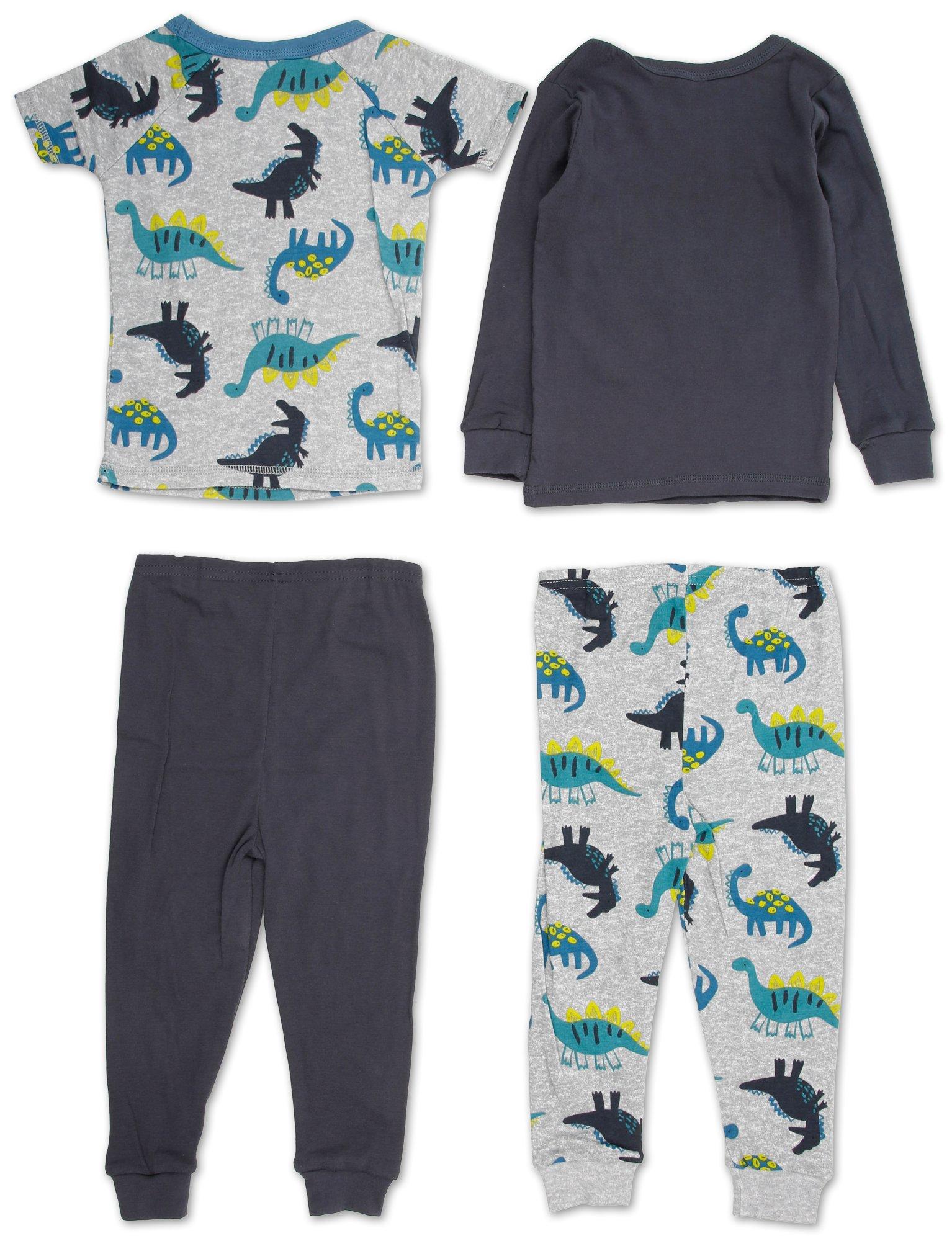 Baby Boys 4 Pc Pajama Pants Set