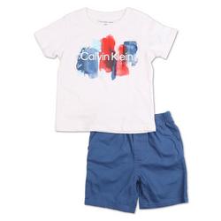 Baby Boys 2 Pc Shorts Set