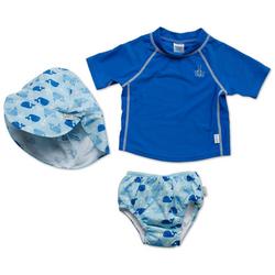 Baby Girls 3 Pc Swim Suit