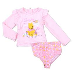 Baby Girls 2 Pc Winnie The Pooh & Friends Swimsuit Set