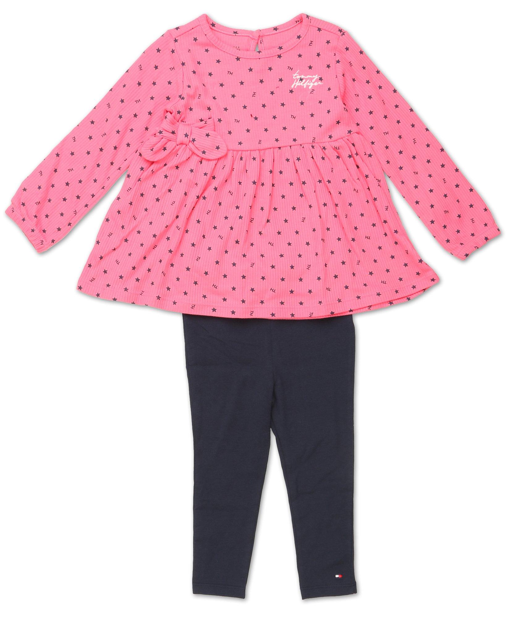 Baby Girls 2 Pc Leggings Set