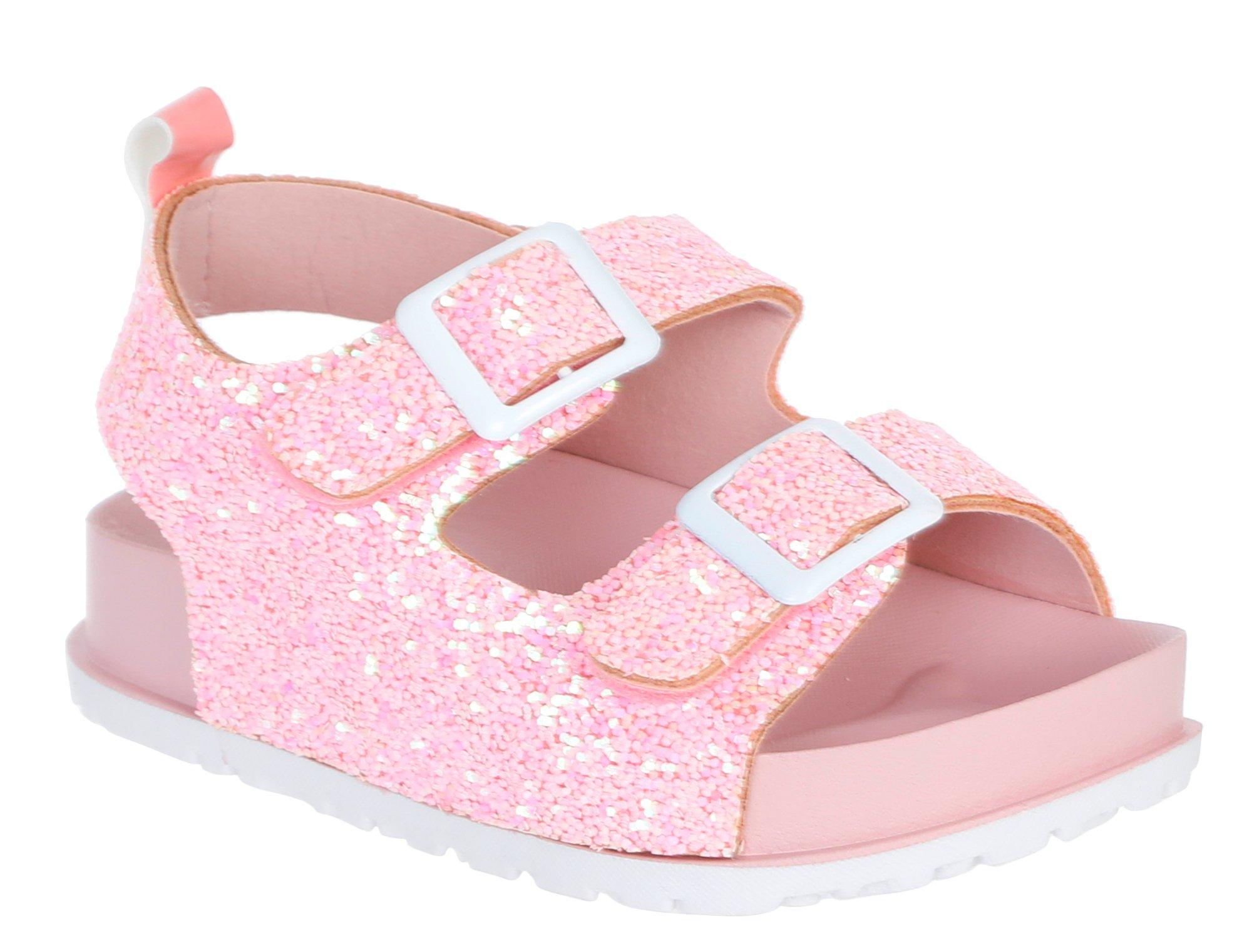 Little Girls Glitter Sandals