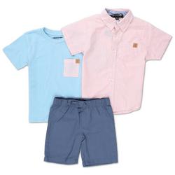 Toddler Boys 3 Pc Shorts Set
