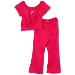 Toddler Girls 2 Pc T Shirt and Pants Set