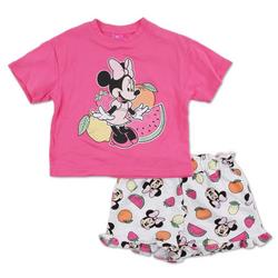 Toddler Girls 2 Pc Minnie Shorts Set