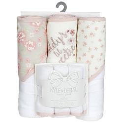6 Pc Baby Towel and Wash Cloth Set