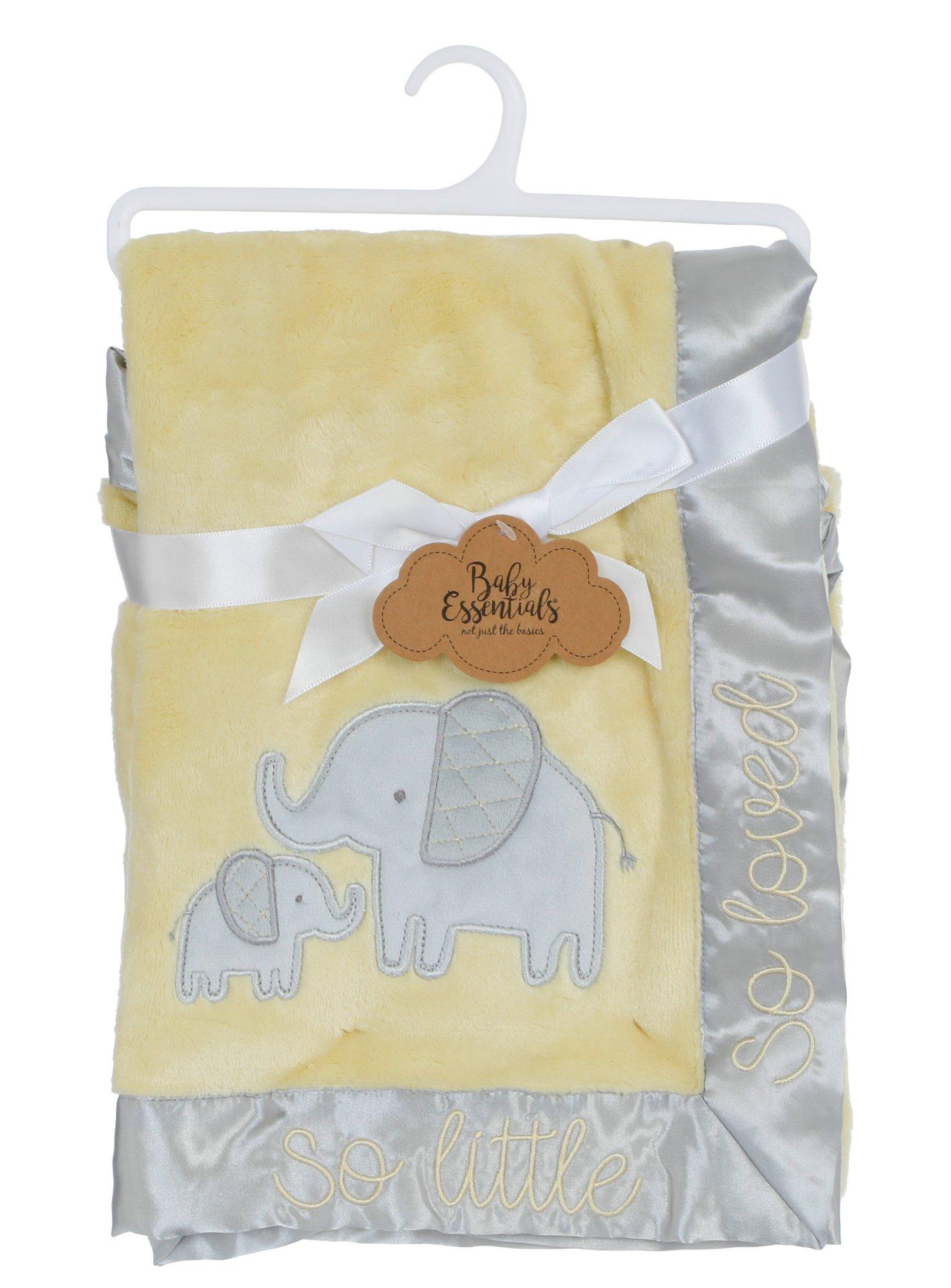 Baby Boys Elephant Blanket