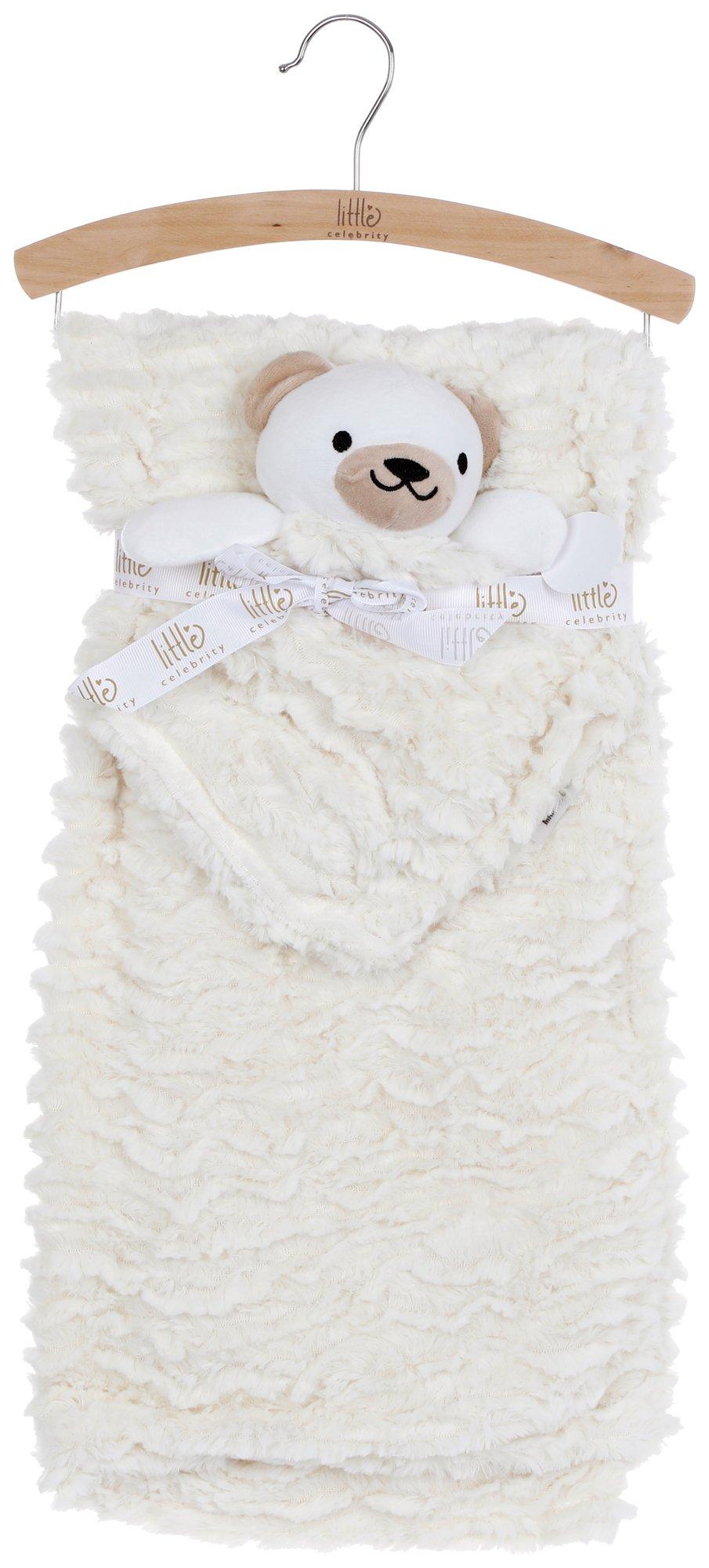 Google Bear Baby Blanket Beige