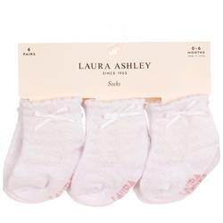 Baby Girls 6 Pk Socks