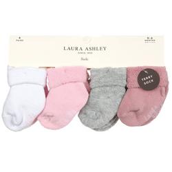 Baby Girls 8 Pk Terry Socks