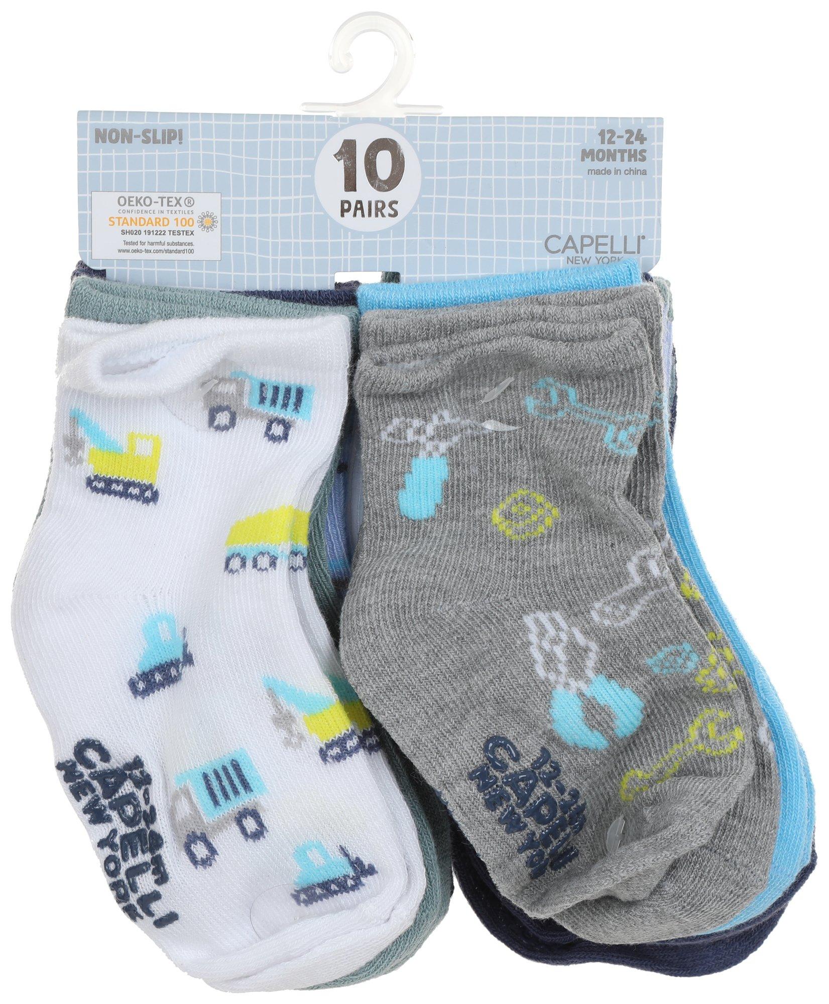 Baby Boys 10 Pk Socks