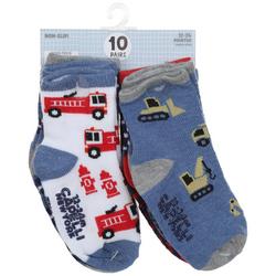 Baby Boys 10 Pk Socks